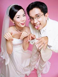 他们喜获爱情美的样子