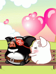 240X320一对猪夫妻